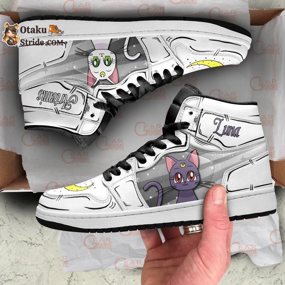 Luna and Artemis J1 Sneakers Anime MN24