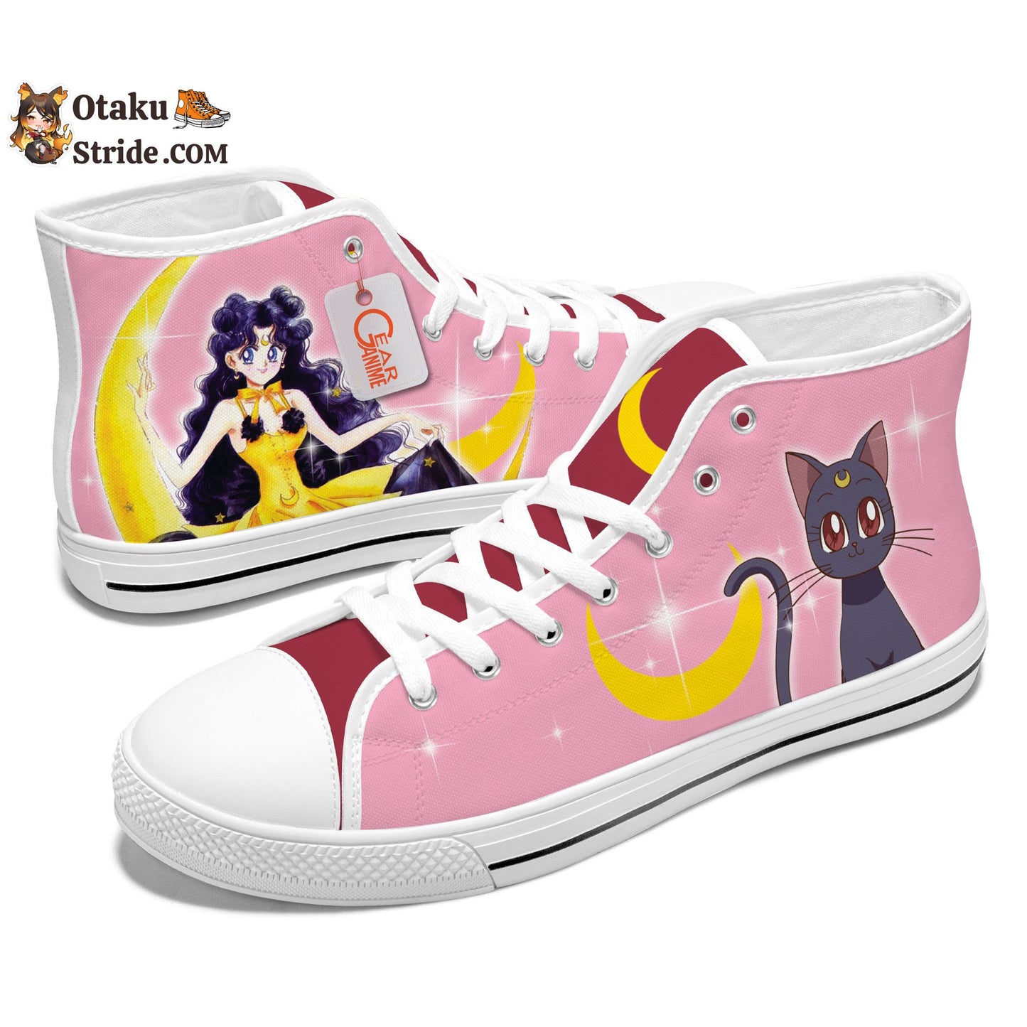 Luna Kids Sneakers Anime High Top Shoes