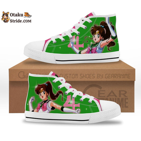 Sailor Jupiter Kids Sneakers Anime High Top Shoes