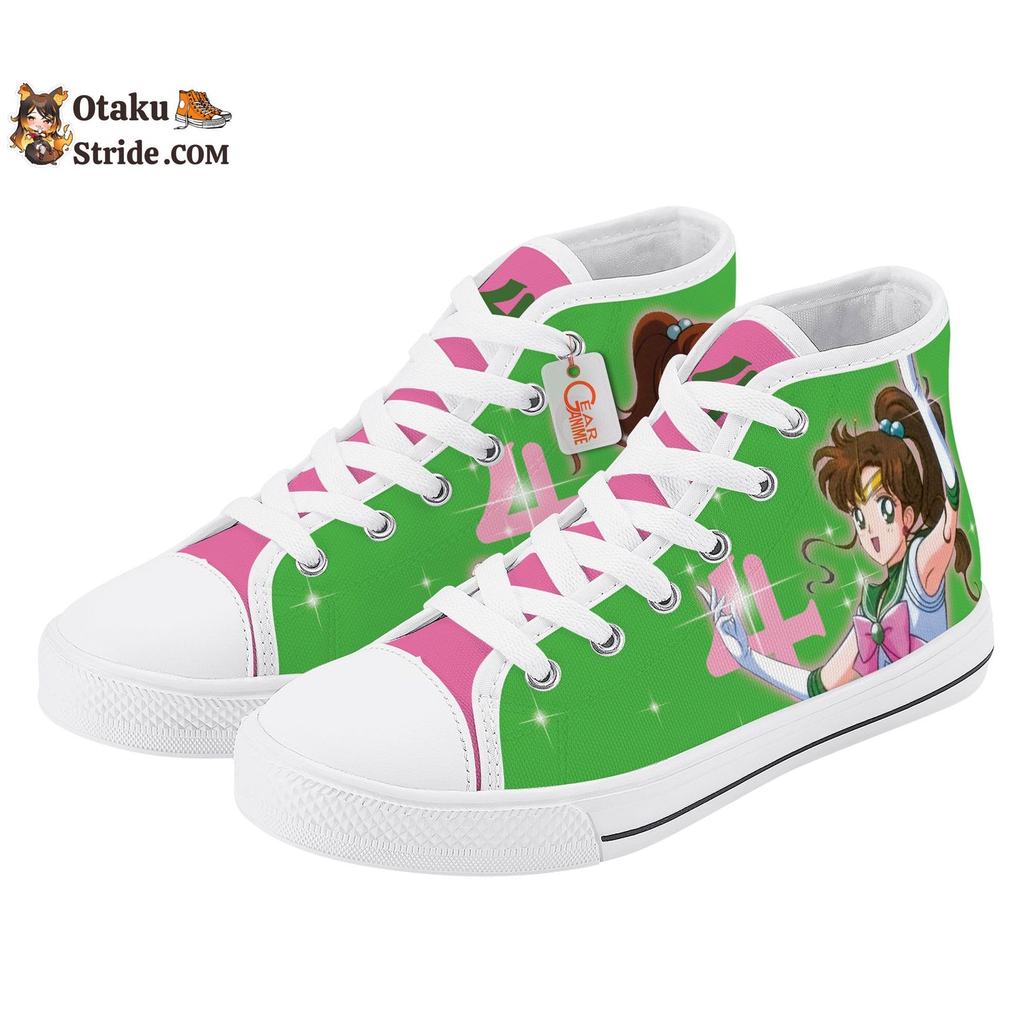 Sailor Jupiter Kids Sneakers Anime High Top Shoes