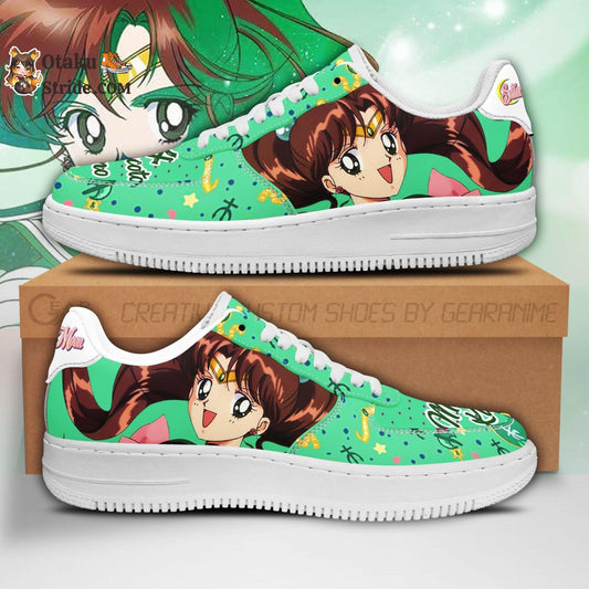 Sailor Jupiter Sneakers Custom Anime Sailor Moon Shoes