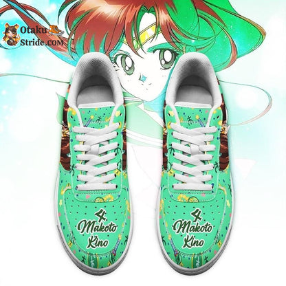 Sailor Jupiter Sneakers Custom Anime Sailor Moon Shoes