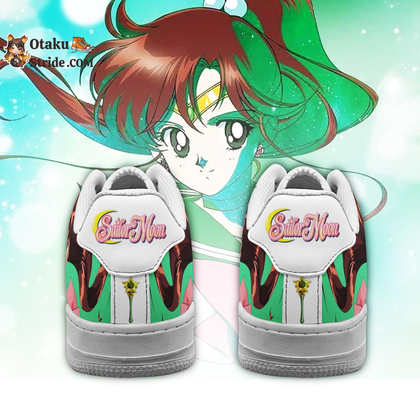 Sailor Jupiter Sneakers Custom Anime Sailor Moon Shoes