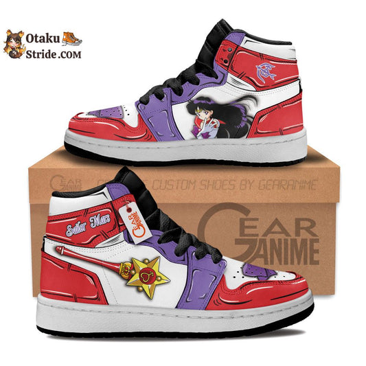 Sailor Mars Kids Shoes Personalized Kid Sneakers