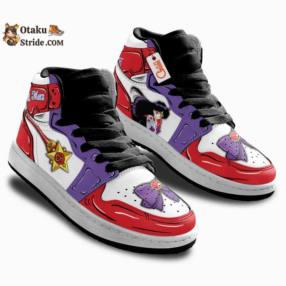 Sailor Mars Kids Shoes Personalized Kid Sneakers