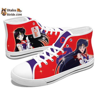 Sailor Mars Kids Sneakers Anime High Top Shoes