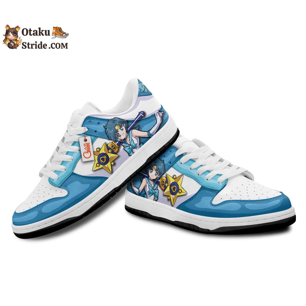 Sailor Mercury SB Sneakers Anime Shoes