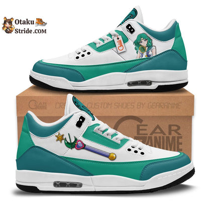 Sailor Neptune J3 Sneakers Custom Anime