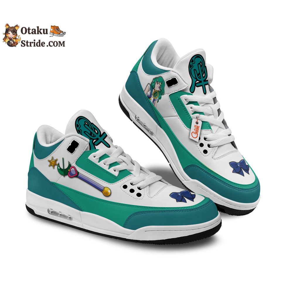 Sailor Neptune J3 Sneakers Custom Anime