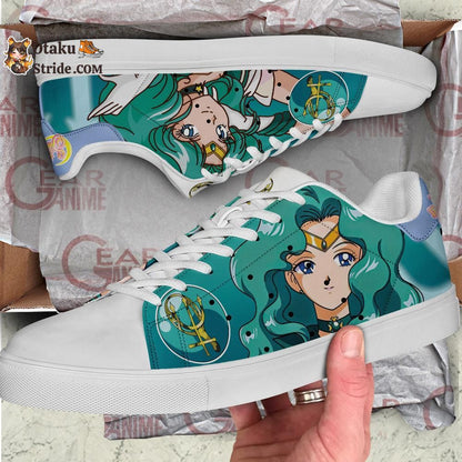 Sailor Neptune Skate Shoes Sailor Anime Custom Shoes PN10