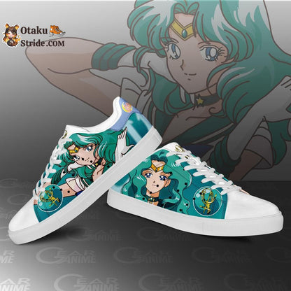 Sailor Neptune Skate Shoes Sailor Anime Custom Shoes PN10