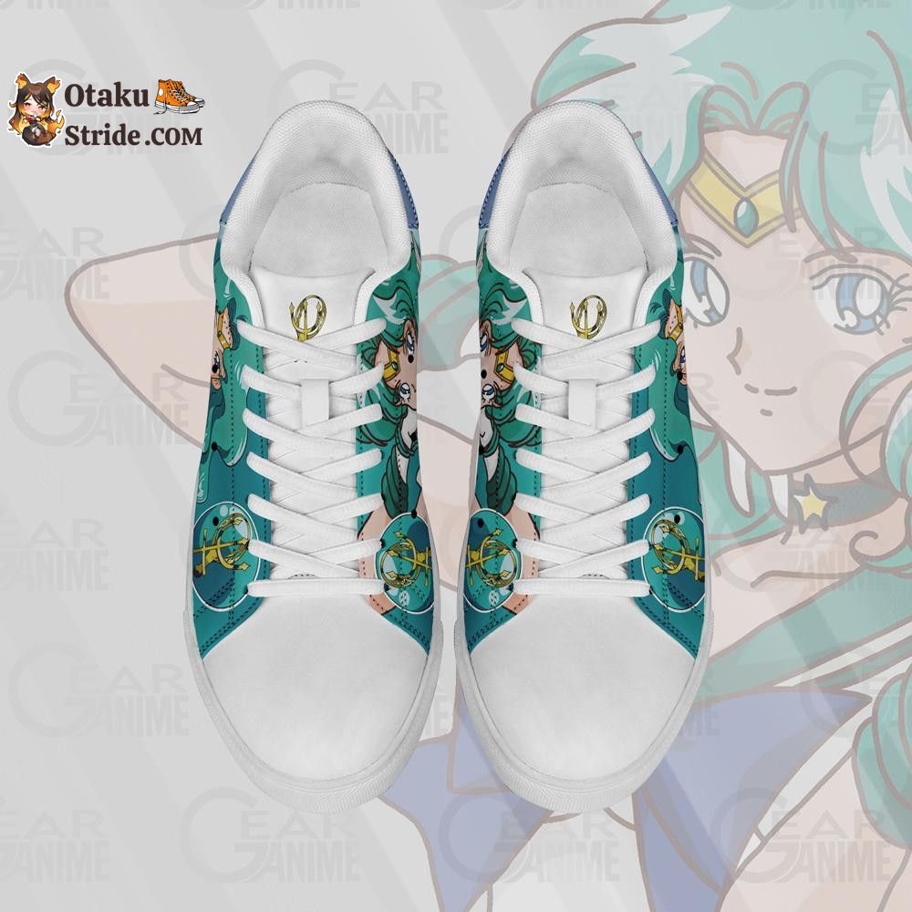 Sailor Neptune Skate Shoes Sailor Anime Custom Shoes PN10