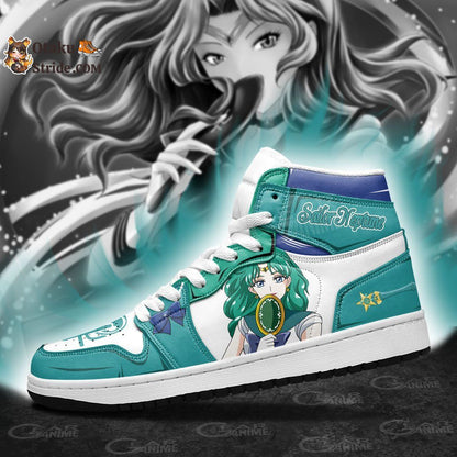 Sailor Neptune Sneakers Sailor Anime Shoes