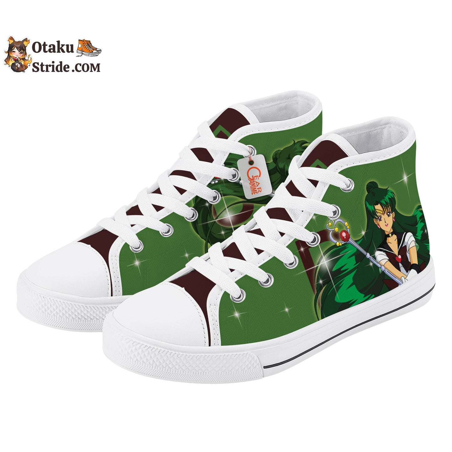 Sailor Pluto Kids Sneakers Anime High Top Shoes