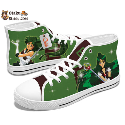 Sailor Pluto Kids Sneakers Anime High Top Shoes