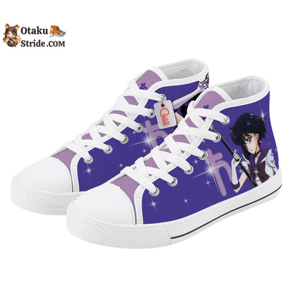 Sailor Saturn Kids Sneakers Anime High Top Shoes