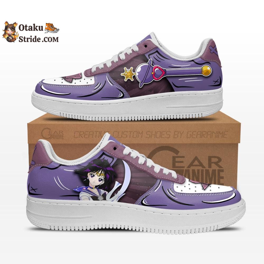 Sailor Saturn Sneakers Custom Sailor Anime Shoes