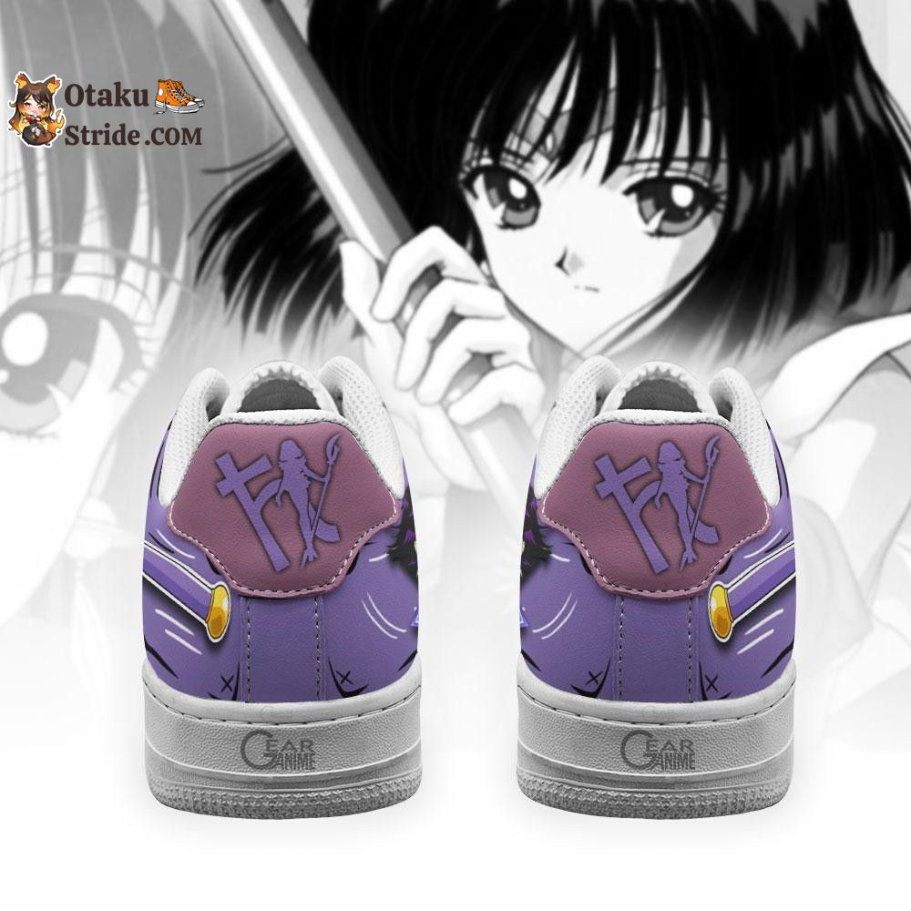 Sailor Saturn Sneakers Custom Sailor Anime Shoes