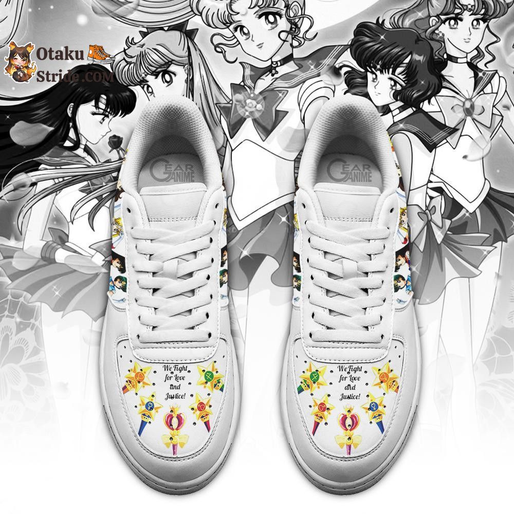 Sailor Shoes Custom Anime Sneakers PT10