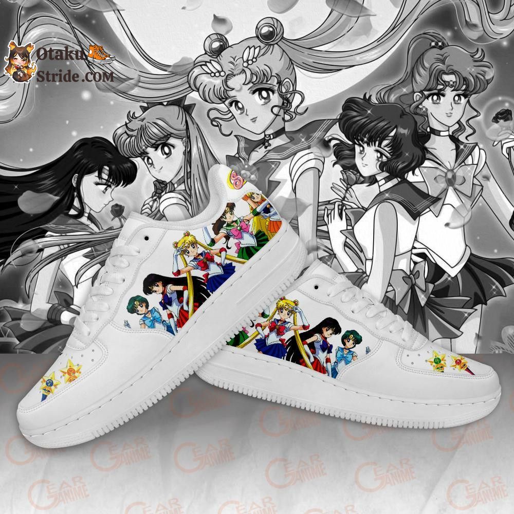 Sailor Shoes Custom Anime Sneakers PT10