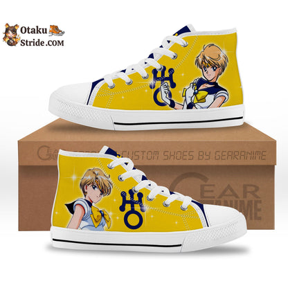 Sailor Uranus Kids Sneakers Anime High Top Shoes