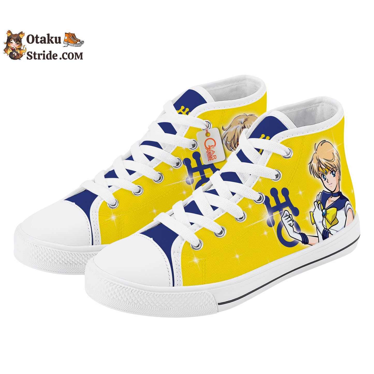 Sailor Uranus Kids Sneakers Anime High Top Shoes