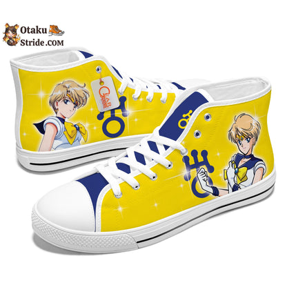 Sailor Uranus Kids Sneakers Anime High Top Shoes