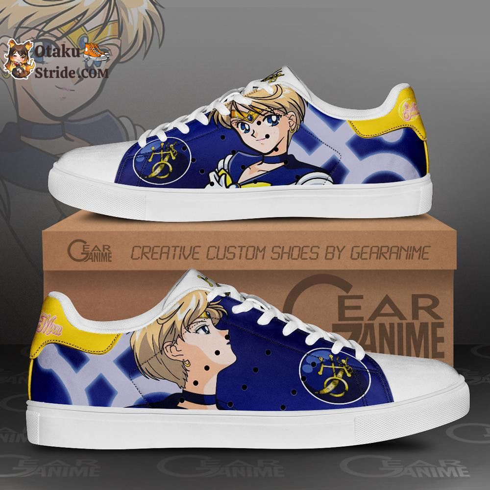 Sailor Uranus Skate Shoes Sailor Moon Anime Custom Shoes PN10