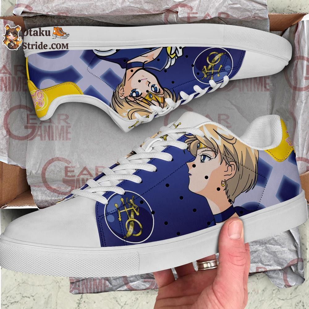 Sailor Uranus Skate Shoes Sailor Moon Anime Custom Shoes PN10