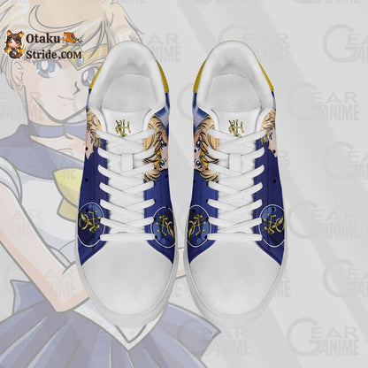 Sailor Uranus Skate Shoes Sailor Moon Anime Custom Shoes PN10