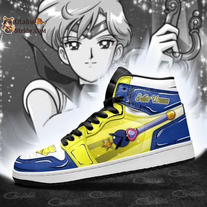 Sailor Uranus Sneakers Custom Sailor Anime Shoes Great Idea