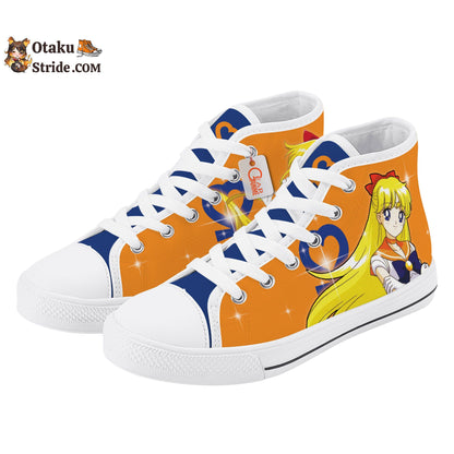 Sailor Venus Kids Sneakers Anime High Top Shoes