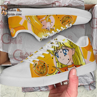 Sailor Venus Skate Shoes Sailor Anime Custom Shoes PN10