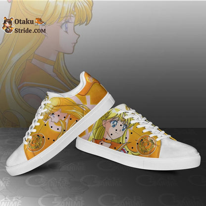 Sailor Venus Skate Shoes Sailor Anime Custom Shoes PN10