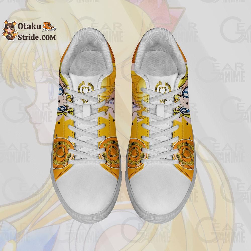 Sailor Venus Skate Shoes Sailor Anime Custom Shoes PN10