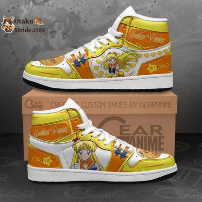 Sailor Venus Sneakers Sailor Anime Shoes