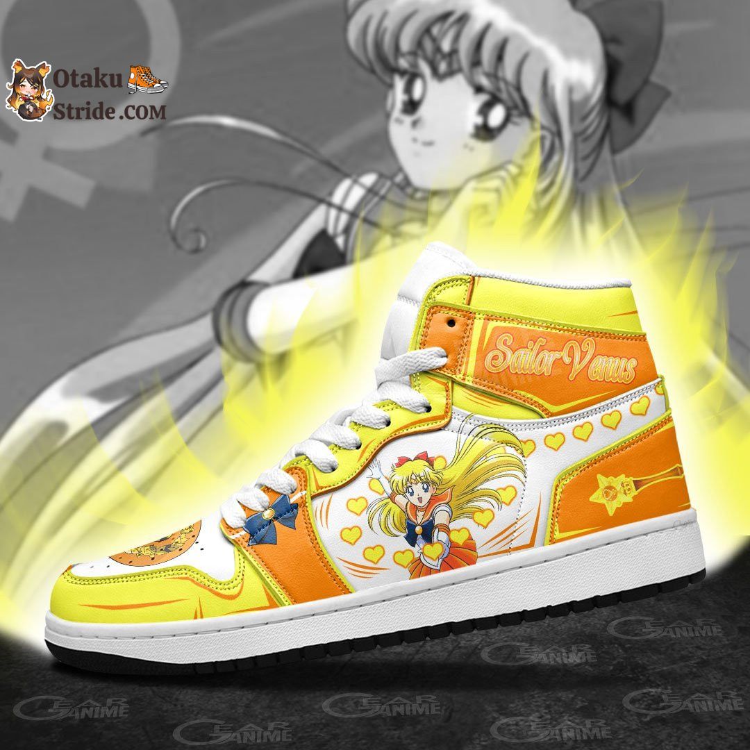 Sailor Venus Sneakers Sailor Anime Shoes