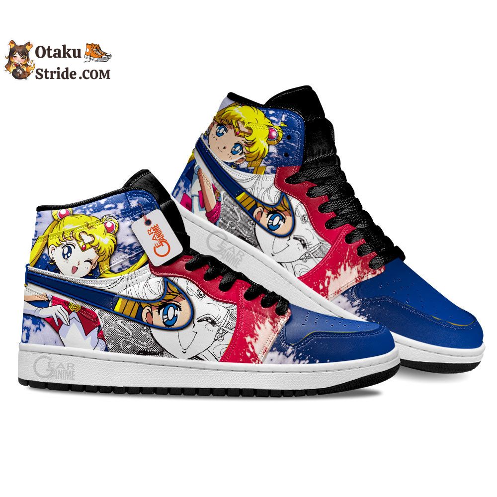 Usagi Tsukino J1 Sneakers Anime Sailor Moon Shoes