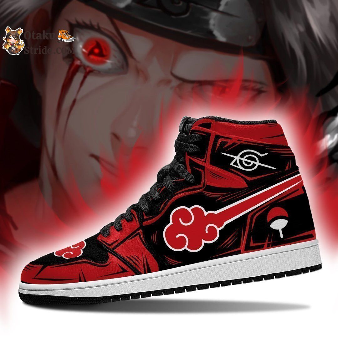 Itachi Akatsuki J1 Sneakers Anime