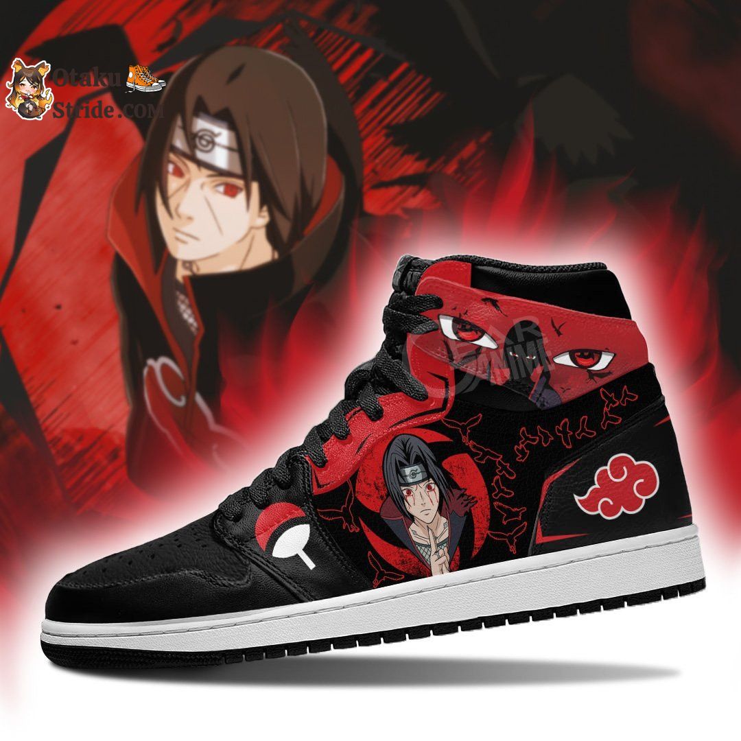 Akatsuki Uchiha Itachi J1 Sneakers Anime