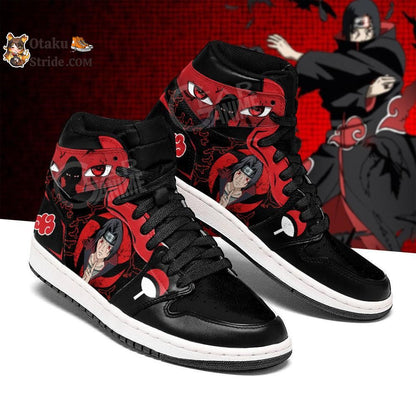 Akatsuki Uchiha Itachi J1 Sneakers Anime