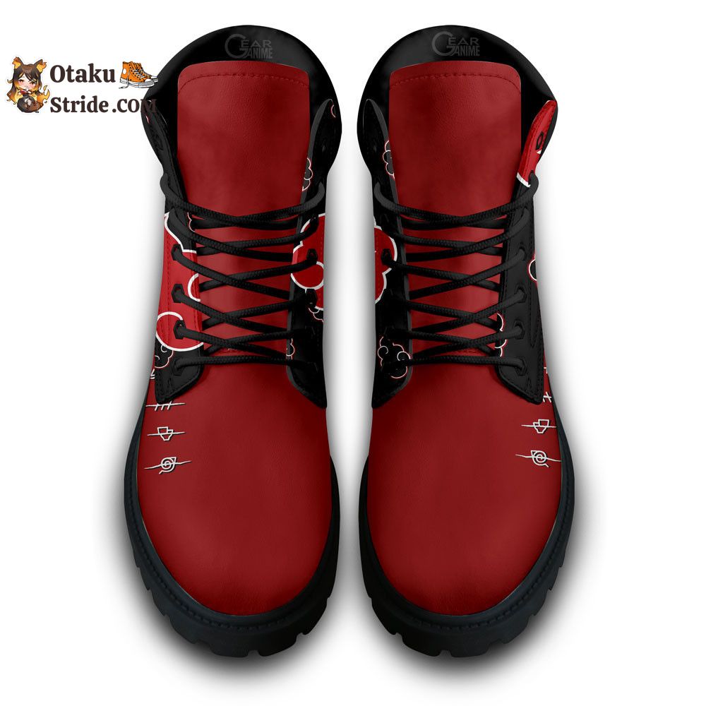 Akatsuki Boots Shoes Anime Custom NTT071