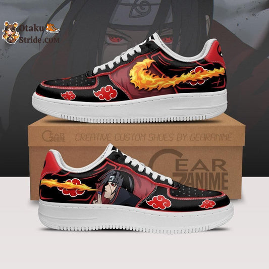 Akatsuki Itachi Air Sneakers Anime Fire Ball Jutsu06