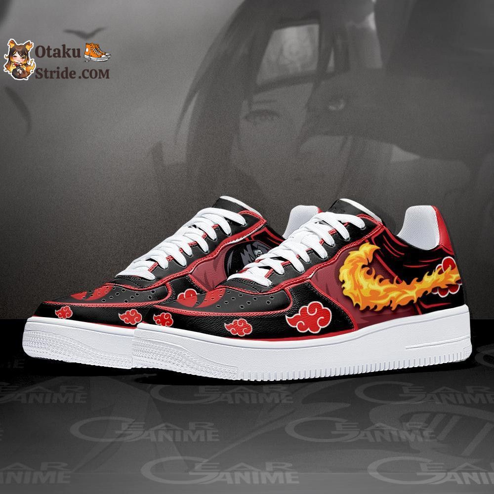 Akatsuki Itachi Air Sneakers Anime Fire Ball Jutsu06