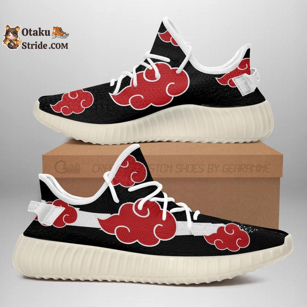 Akatsuki Cloud Yz Shoes Anime Black Theme TT09YZ