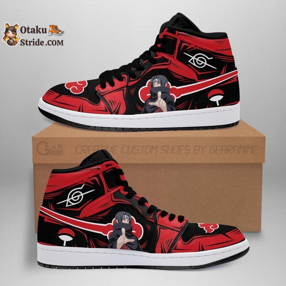 Akatsuki Itachi J1 Sneakers Anime Shoes