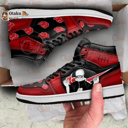 Pain Sneakers Akatsuki Custom Anime Shoes For Fans