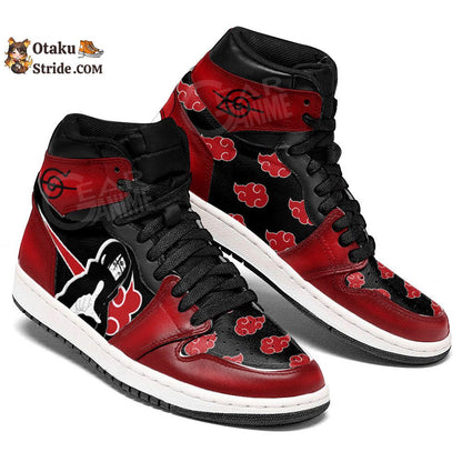 Itachi Uchiha Sneakers Akatsuki Custom Anime Shoes For Fans