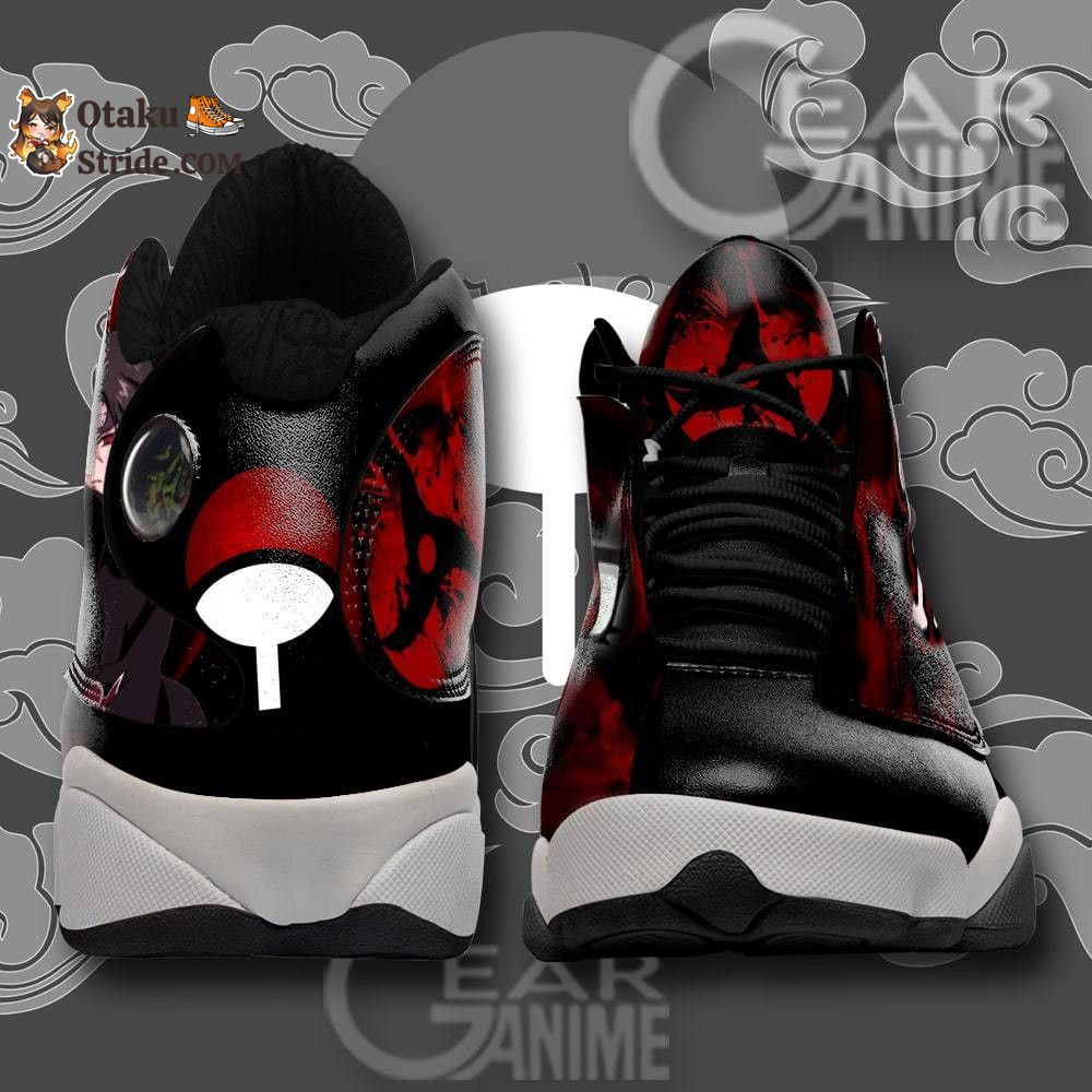 Akatsuki Uchiha Itachi Sharingan Custom Anime Shoes