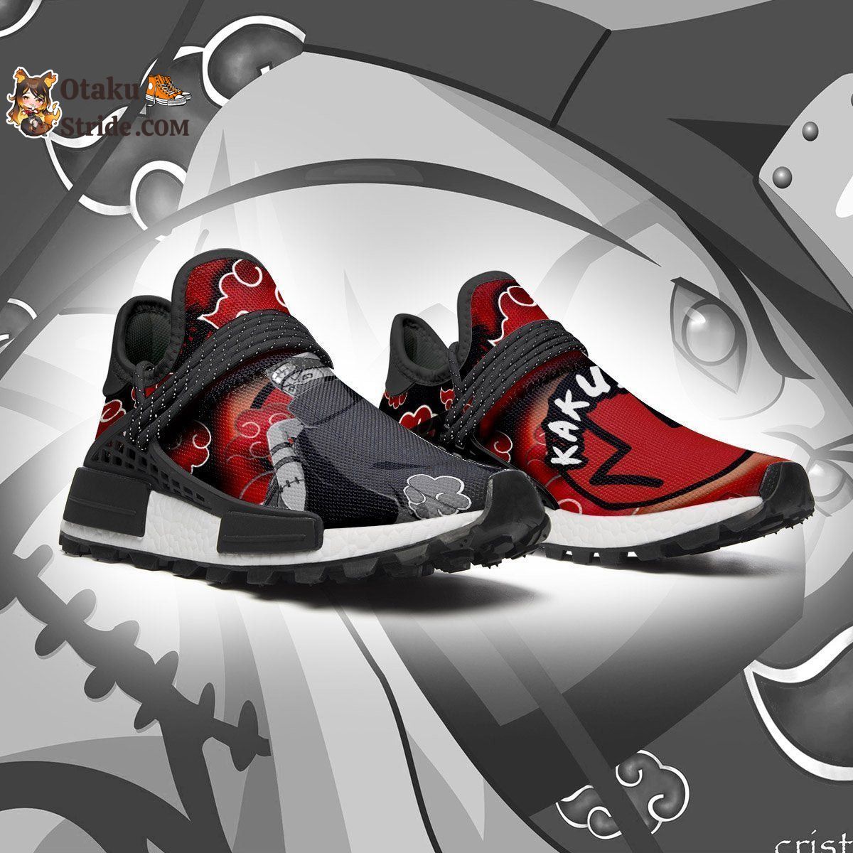 Akatsuki Kakuzu Shoes Costume Anime Sneakers